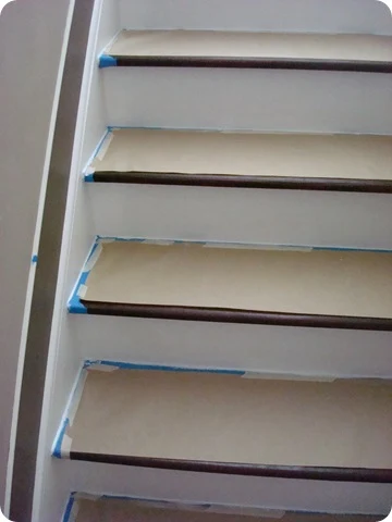 helpful tips for painting and staining wood stairs